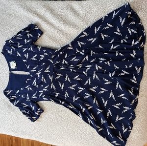 Maeve Anthropologie Blue Dress size 8